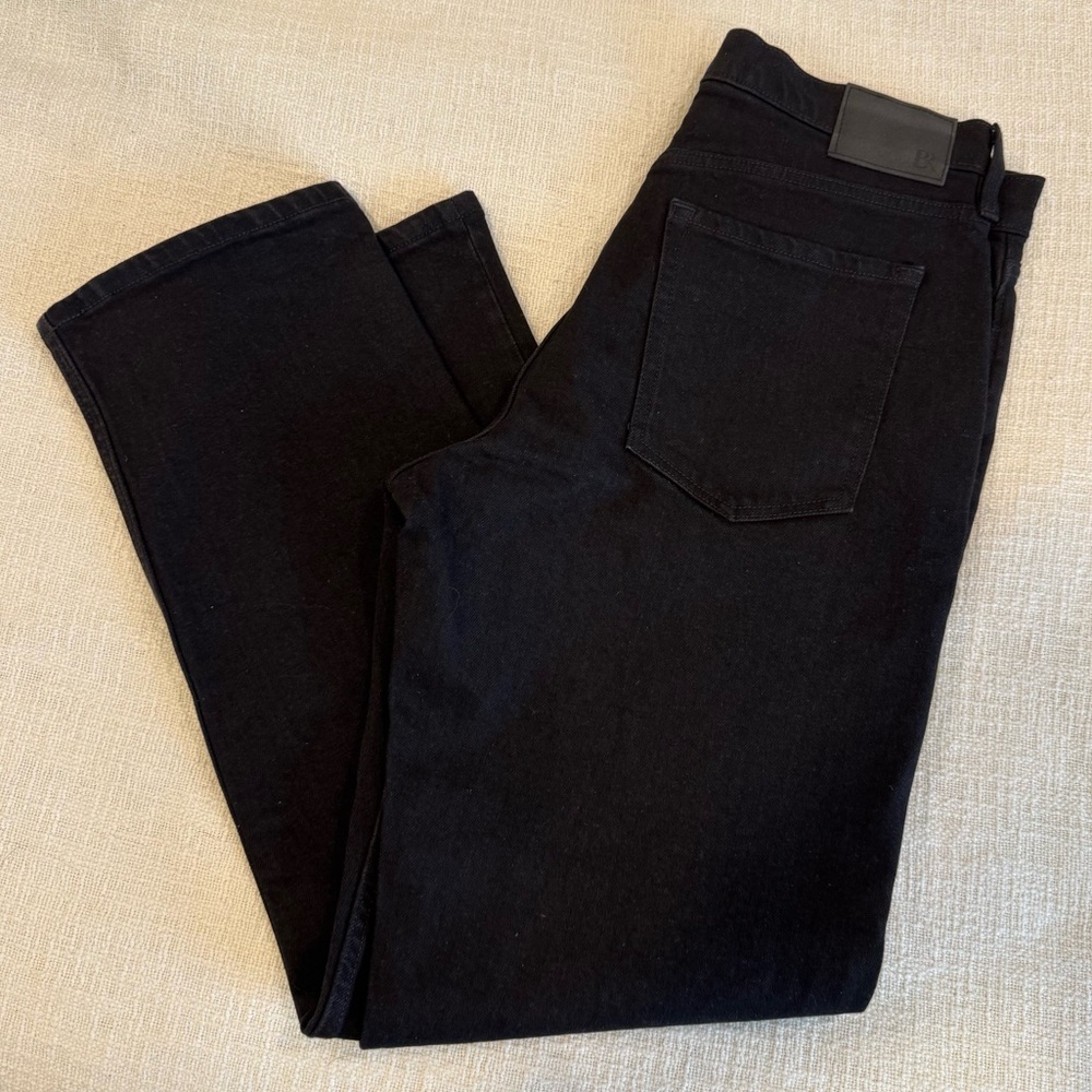 NWT Banana Republic Black Wide Leg Jeans